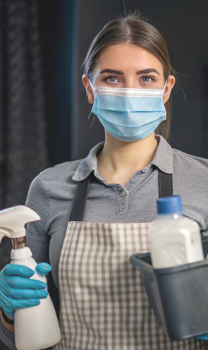 Tidy Spaces UK professional cleaning team at work in London