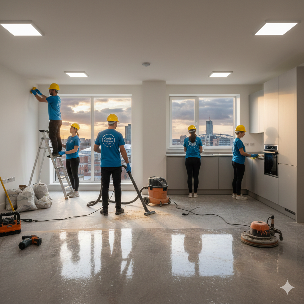 Professional After Builders Cleaning Cardiff - TidySpaces