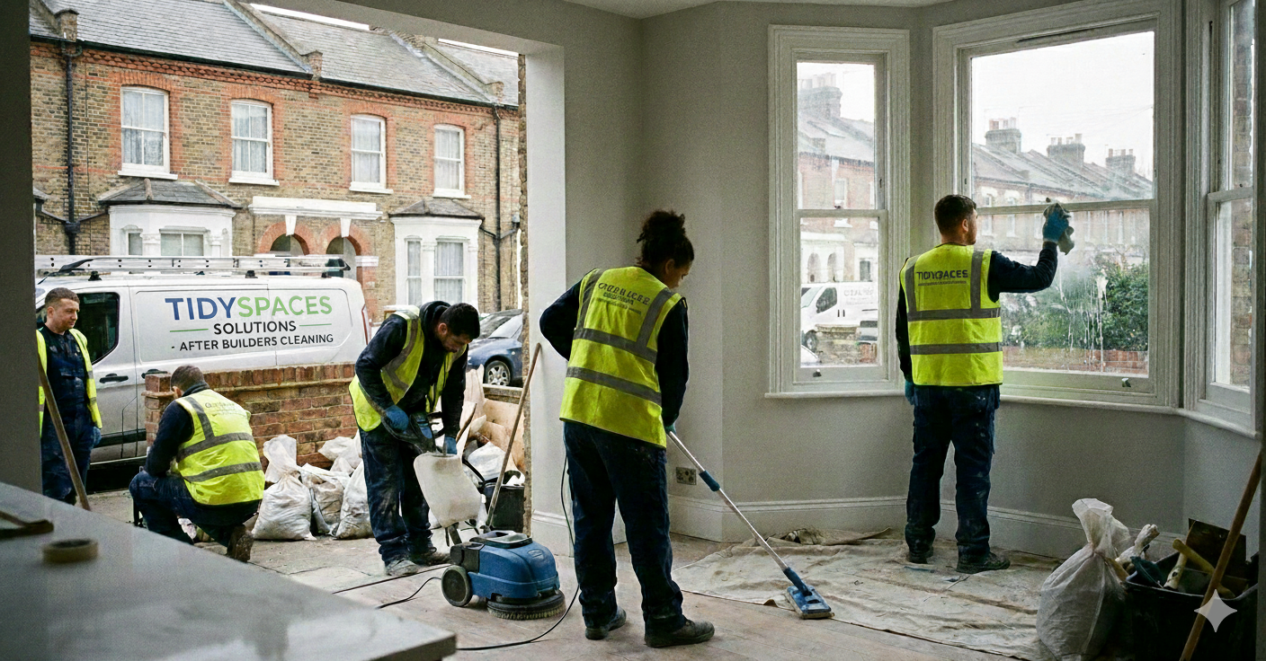 Professional After Builders Cleaning Edgware - TidySpaces