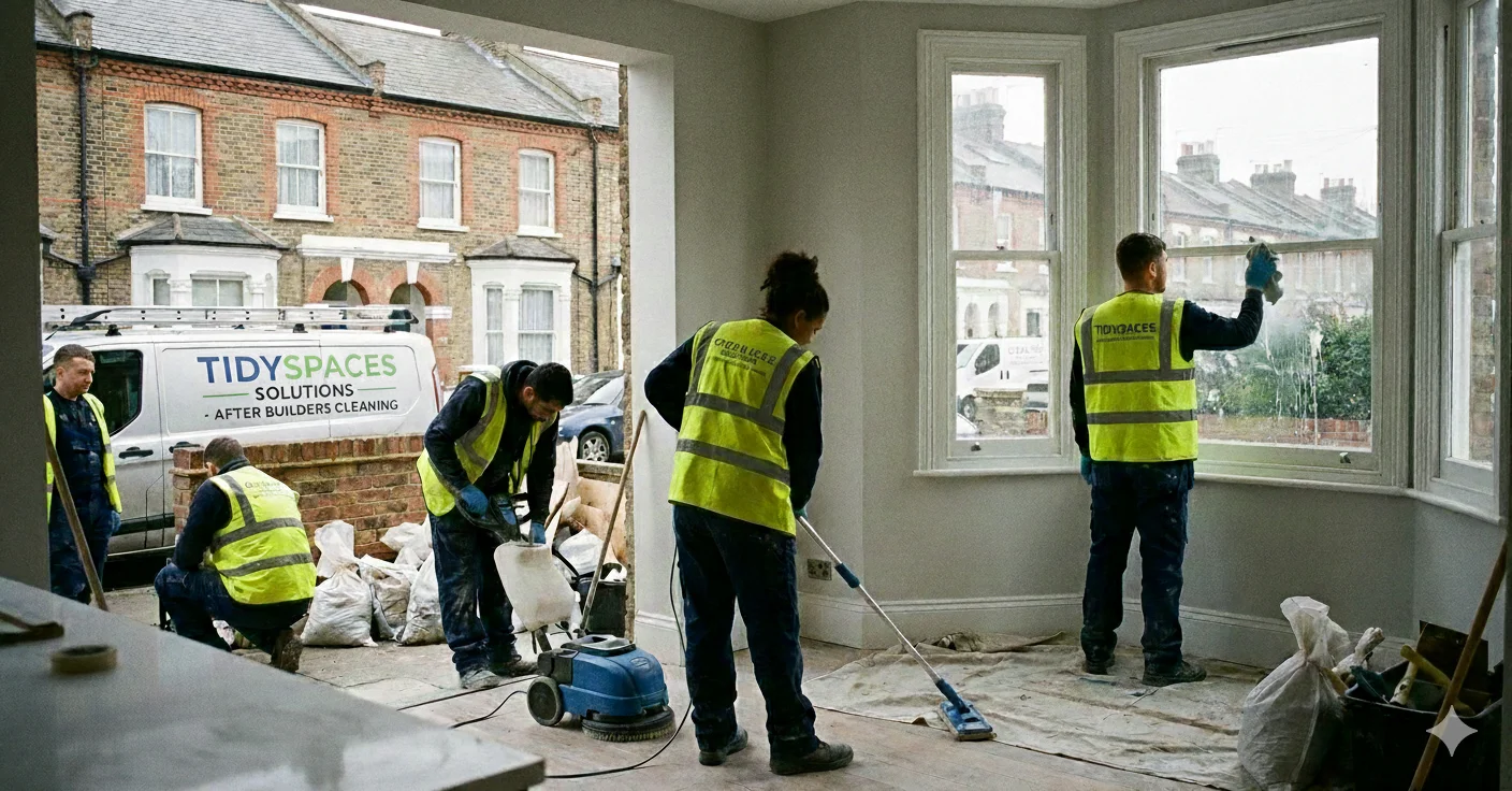 Professional After Builders Cleaning Edgware - TidySpaces