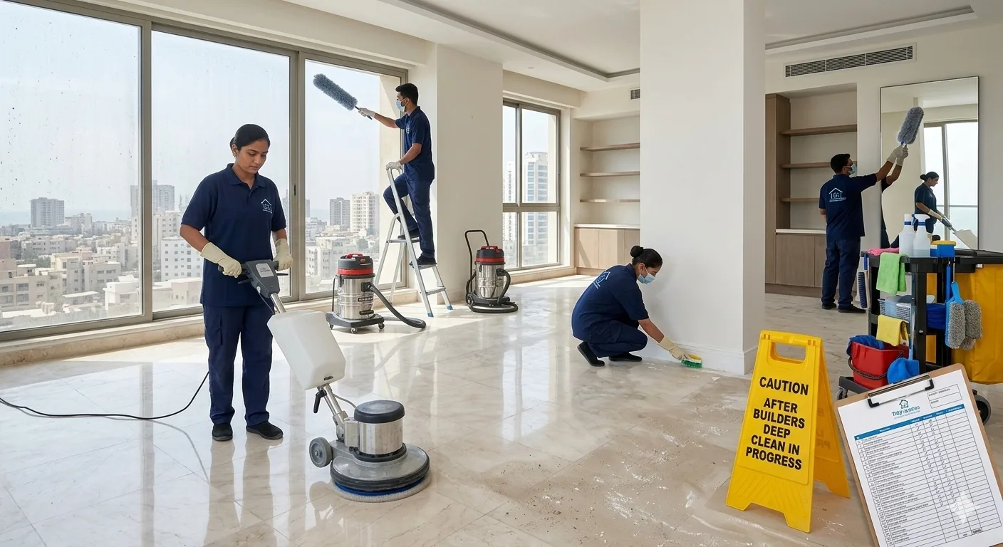 Professional After Builders Cleaning Service - Post Construction Cleaning Experts