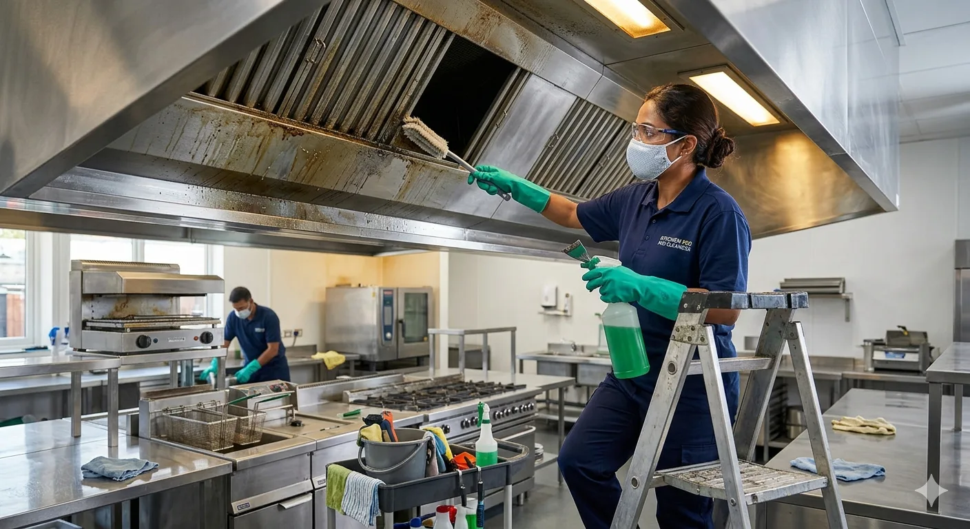 How to Clean Kitchen Canopy in 7 Steps - Step by Step Guide for Home and Commercial Kitchens