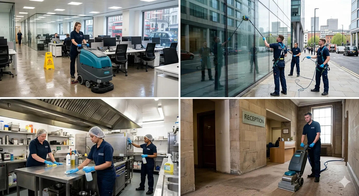 Benefits of commercial cleaning services for businesses professional office cleaning