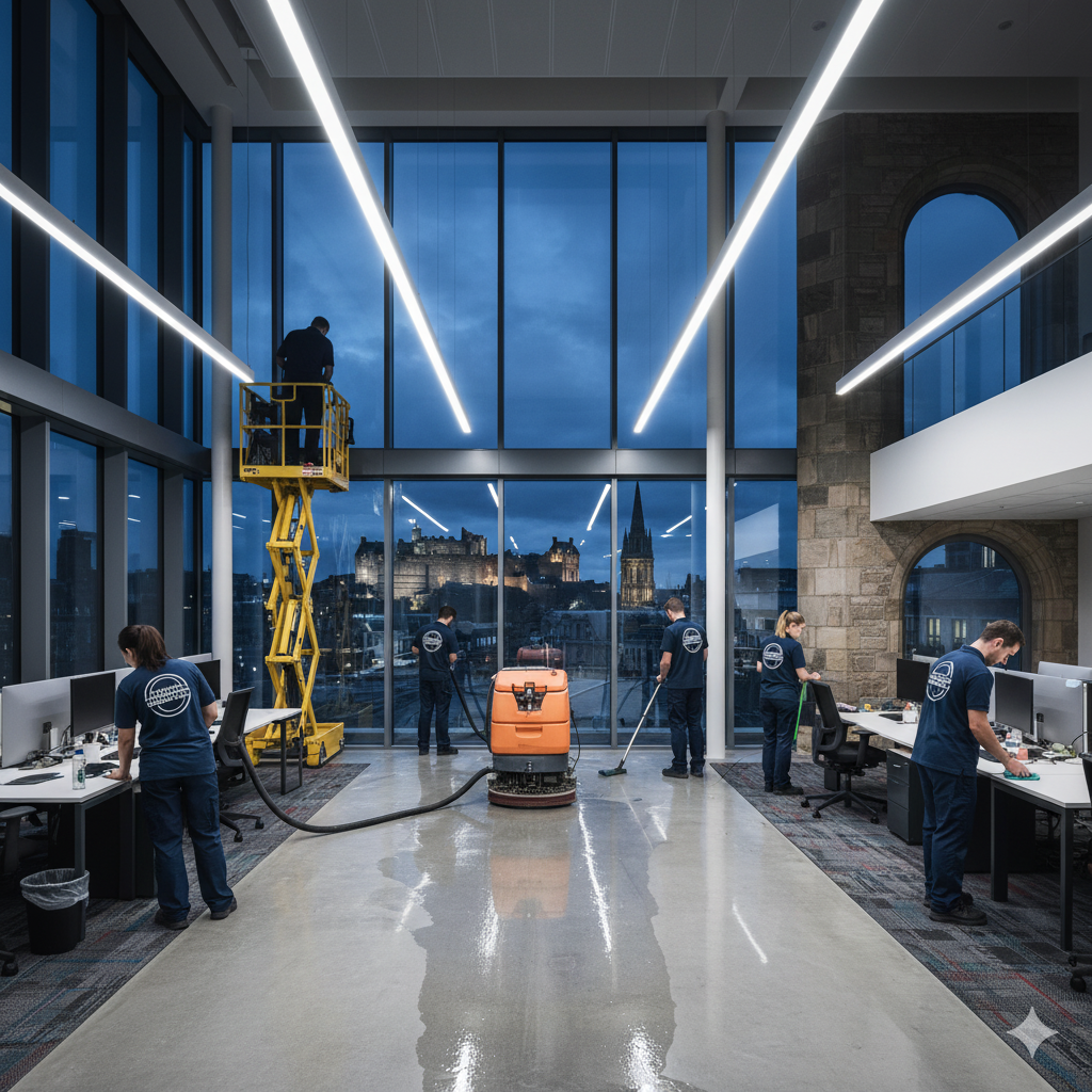 Premium Commercial Cleaning Services in Edinburgh - Tidy Spaces