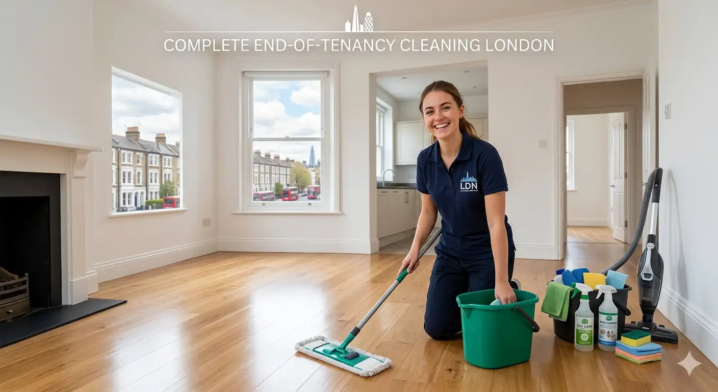 Complete London end of tenancy cleaning guide - professional cleaning services