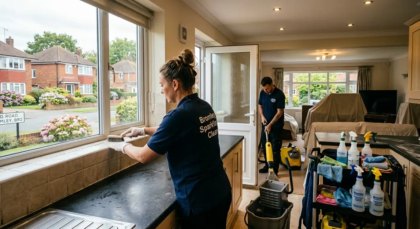 Professional deep cleaning service in Bromley — vetted and insured TidySpaces team