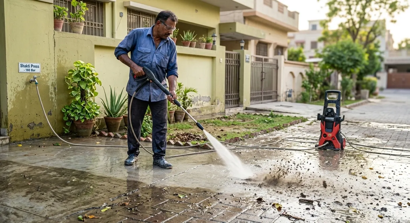 Professional Jet Washing Service - High Pressure Cleaning Experts