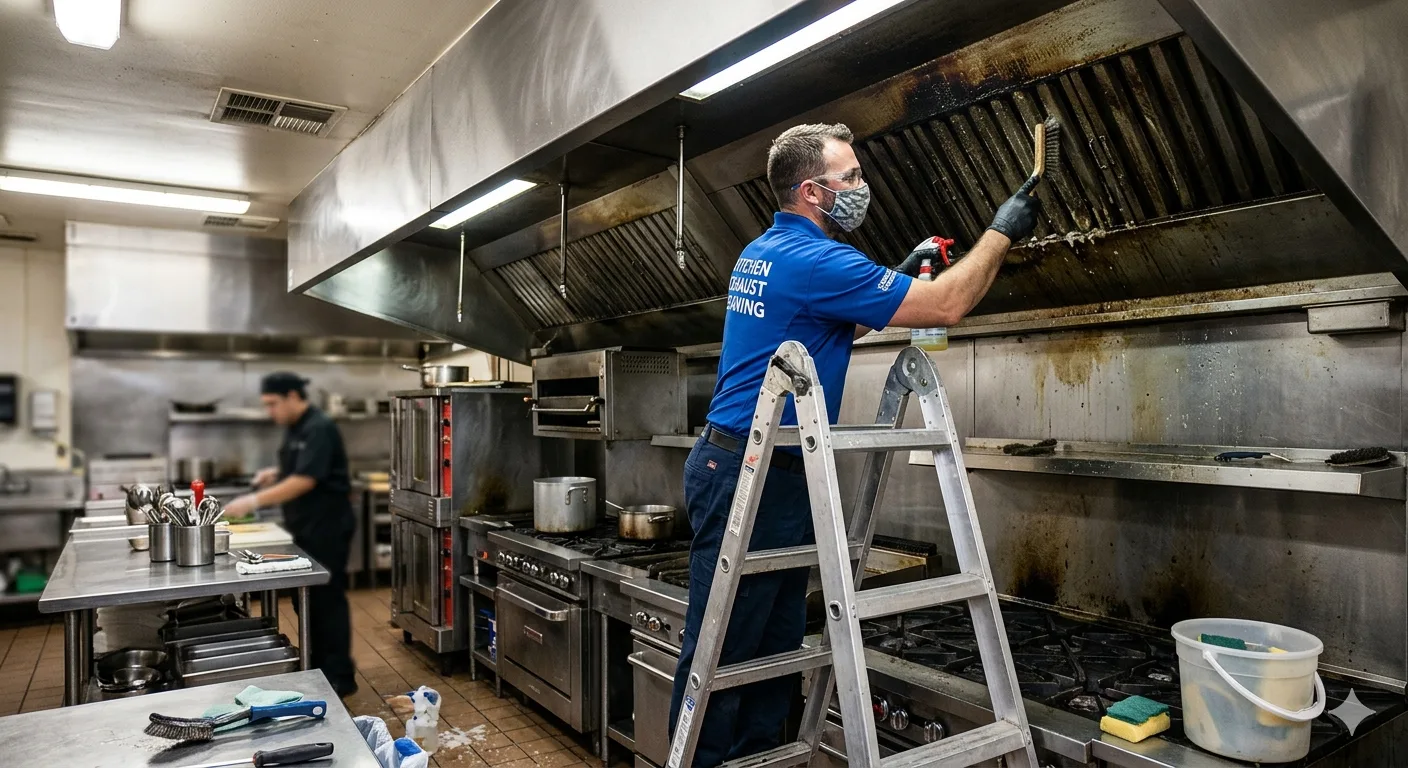 Professional Kitchen Canopy Cleaning Service - Commercial Kitchen Exhaust Hood Cleaning Experts