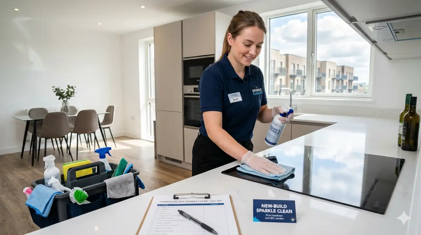 New build sparkle clean - professional post-construction cleaning for builders